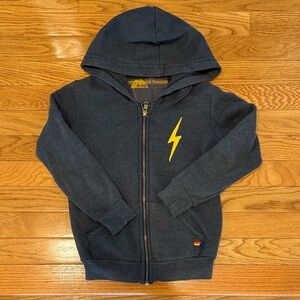 Aviator Nation Youth Bolt Zip Hoodie